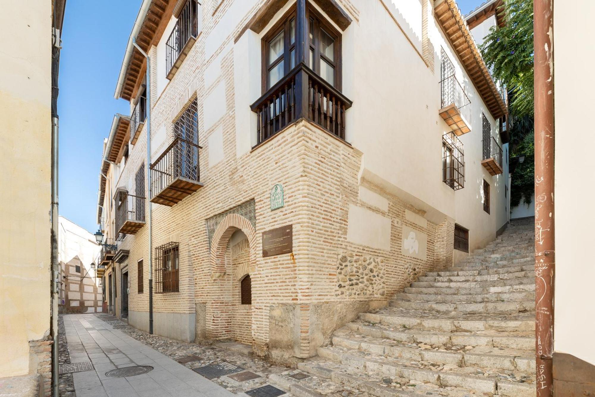 Apartamentos En Pleno Centro, Aljibe Rodrigo Del Campo 1A Granada Buitenkant foto