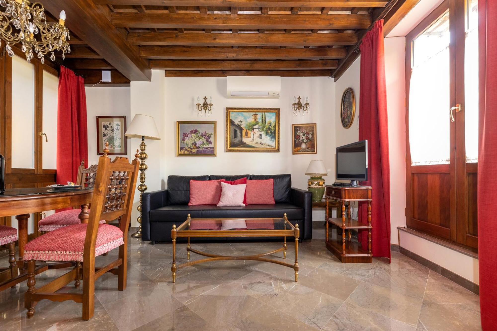 Apartamentos En Pleno Centro, Aljibe Rodrigo Del Campo 1A Granada Buitenkant foto
